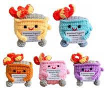 Sofá Crochet Dumpster Fire refinish 2024 com cartão positivo (5 unidades)