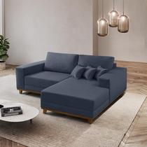 Sofá Cronos 185cm Chaise Lado Direito Meu Sofá Online