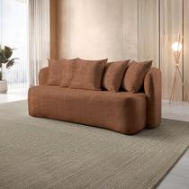 Sofá Curvo Orgânico 3 Lugares Orion Yescasa Sofá Curvo Orgânico 3 Lugares Orion Yescasa