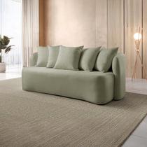 Sofá Curvo Orgânico 3 Lugares Orion Yescasa Sofá Curvo Orgânico 3 Lugares Orion Yescasa