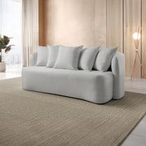 Sofá Curvo Orgânico 3 Lugares Orion Yescasa