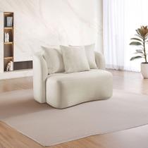 Sofá Curvo Orgânico Orion Elegância e Contemporaneidade Yescasa Sofá Curvo Orgânico Orion Elegância e Contemporaneidade Yescasa