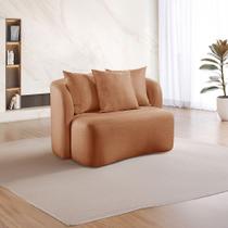 Sofá Curvo Orgânico Orion Elegância e Contemporaneidade Yescasa Sofá Curvo Orgânico Orion Elegância e Contemporaneidade Yescasa