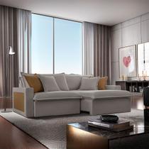 Sofá Dallas Veludo Dois Módulos de 100cm B15 Meu Sofá Online Sofá Dallas Veludo Dois Módulos de 100cm B15 Meu Sofá Online