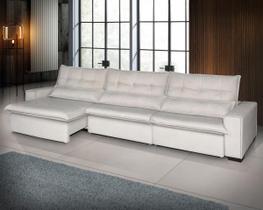 Sofa de 3 Lugares Retrátil Reclinável e Modulado Alto Padrão