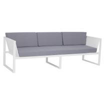 Sofa De Aluminio de Jardim Area Externa Piscina Sala Varanda