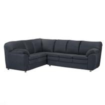 Sofa de Canto 5 Lugares Almofada Fixa Resistente Confortável Takei Estofados Tulum 90x260x205cm