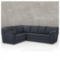 Sofa de Canto 5 Lugares Almofada Fixa Resistente Confortável Takei Estofados Tulum 90x260x205cm