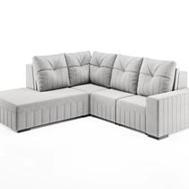 Sofá de Canto 5 Lugares Stela 255cm Maitê Yescasa Sofá de Canto 5 Lugares Stela 255cm Maitê Yescasa