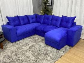 Sofá de Canto Azul 910 Áustria Sofá de Canto Azul 910 Áustria