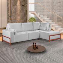 Sofá de Canto Bipartido 4 Lugares Holanda