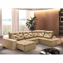 Sofá de Canto com Chaise 5 Lugares M136