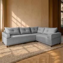 Sofá de Canto Leona Gold Bom Pastor