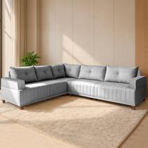 Sofá de Canto Leona Luxo Bom Pastor