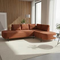 Sofá de Canto Luna Orgânico 265 Cm Sofá de Canto Luna Orgânico 265 Cm