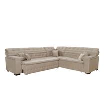 Sofá de Canto Retrátil e Reclinável Magno 2.57x2.37m