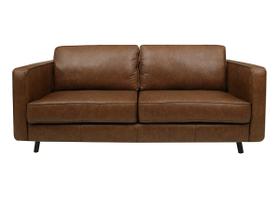 Sofá de Couro Guarujá 4 lugares Soft Mel - Mempra Design Sofá de Couro Guarujá 4 lugares Soft Mel - Mempra Design