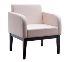 Sofá de Espera SF032 em Linho Bege - Cercatto