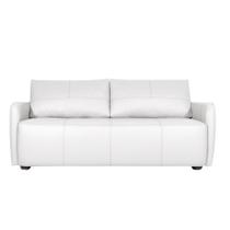 Sofá Decorativo Sala de Estar Lily 3 Lugares 220cm Couro Branco G34 - Gran Belo Sofá Decorativo Sala de Estar Lily 3 Lugares 220cm Couro Branco G34 - Gran Belo
