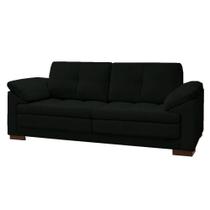 Sofá Decorativo Sala de Estar Marselha Fixo 2 Lugares 175cm material sintético - Mozzelar Sofá Decorativo Sala de Estar Marselha Fixo 2 Lugares 175cm material sintético - Mozzelar