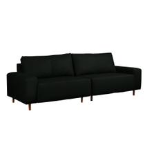 Sofá Decorativo Sala de Estar Metropole 4 Lugares 260cm Bipartido material sintético - Mozzelar Sofá Decorativo Sala de Estar Metropole 4 Lugares 260cm Bipartido material sintético - Mozzelar