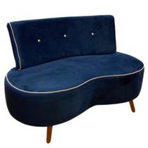 Sofá Doha 160cm - Azul Petróleo