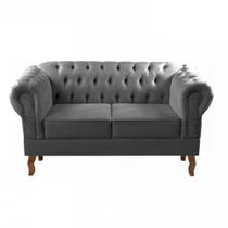 Sofá Dom Pedro 2 Lugares Chesterfield Namoradeira Captonê Bella Decor