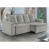 Sofa Donatello 2 Lugares Pes de Madeira Talento Móveis