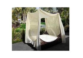 Sofa Egípcio Sofa Cama C/ Tenda Fibra Sintetica Area Externa