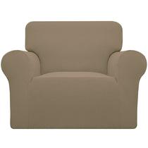 Sofá elástico Slipcover Easy-Going, bronzeado, elastano, jacquard