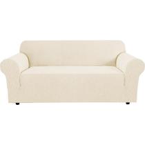 Sofá elástico Slipcover H.VERSAILTEX de 3 lugares com fundo elástico Sofá elástico Slipcover H.VERSAILTEX de 3 lugares com fundo elástico
