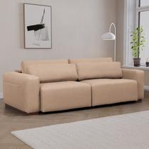 Sofá Essence Retrátil 4 Lugares 240cm Tecido Pet Friendly CabeCasa MadeiraMadeira