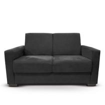 Sofá Estofado 2 Lugares Sala Estar Recepção Giovana Suede