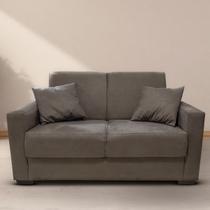 Sofá Estofado 2 Lugares Sala Estar Recepção Mariana Suede