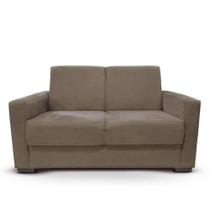 Sofá Estofado 2 Lugares Sala Estar Recepção Natália Suede Capuccino Sofá Estofado 2 Lugares Sala Estar Recepção Natália Suede Capuccino