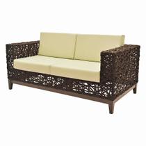 Sofá Estrela Corda Náutica e Alumínio Área Externa e Interna