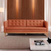 Sofá Expert 4 Lug material sintético 81x219x85 Cm