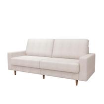 Sofá Fit 2 Lugares Embalado a Vácuo Tecido Bouclé Para Sala de Estar Living Arapongas Decor