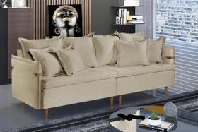 Sofá Fixo 2 Lugares Luxo 160 Cm Atlas Sofá Fixo 2 Lugares Luxo 160 Cm Atlas