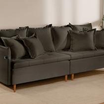 Sofá Fixo 2 Lugares Luxo 160 Cm Atlas Sofá Fixo 2 Lugares Luxo 160 Cm Atlas