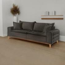 Sofá Fixo 2 Lugares Luxo 160 Cm Orfeu