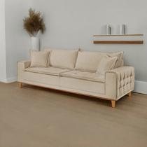 Sofá Fixo 2 Lugares Luxo 160 Cm Orfeu