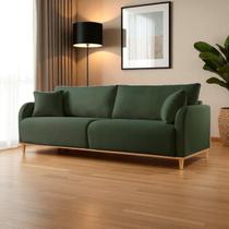 Sofá Fixo 2 Lugares Luxo 160cm Camila