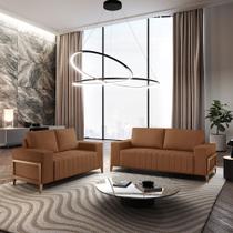 Sofá Fixo 2M Verona Veludo Com Molas Meu Sofá Online