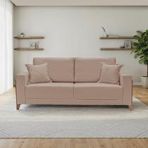 Sofá Fixo 3 Lugares 200cm em Linho Tauros