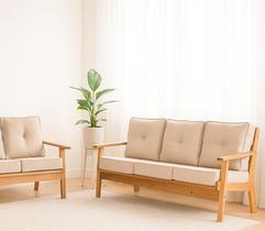 Sofá Fixo 3 Lugares Florença Moderno Sofá Fixo 3 Lugares Florença Moderno