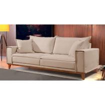 Sofá Fixo Aquiles 3 Lugares Luxo 220cm Castellar Móbile