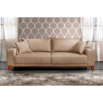Sofá Fixo Argos 3 Lugares Luxo 200cm Castellar Móbile Sofá Fixo Argos 3 Lugares Luxo 200cm Castellar Móbile