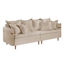 Sofá Fixo Atlas 2 Lugares Luxo 1,60 M Castellar Móbile Sofá Fixo Atlas 2 Lugares Luxo 1,60 M Castellar Móbile