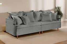 Sofá Fixo Atlas 3 Lugares Luxo 1,80 M Sofá Fixo Atlas 3 Lugares Luxo 1,80 M